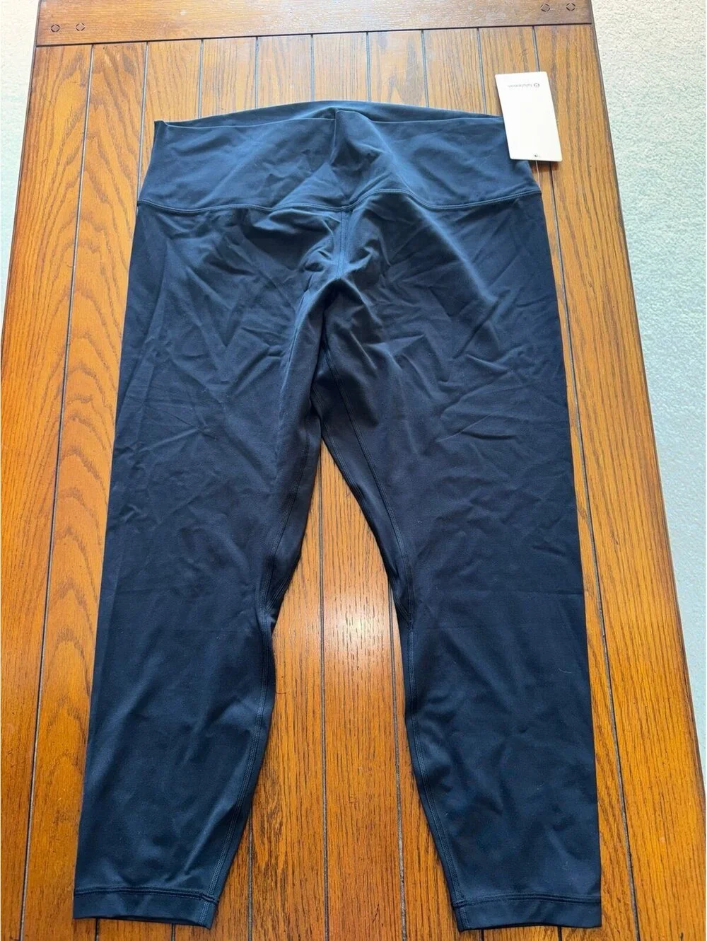 Lululemon Align High Rise 25” Black Size 18 NWT